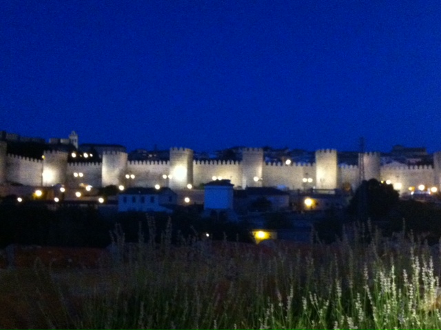 El Almacén en Ávila Panorámica desde el restaurante